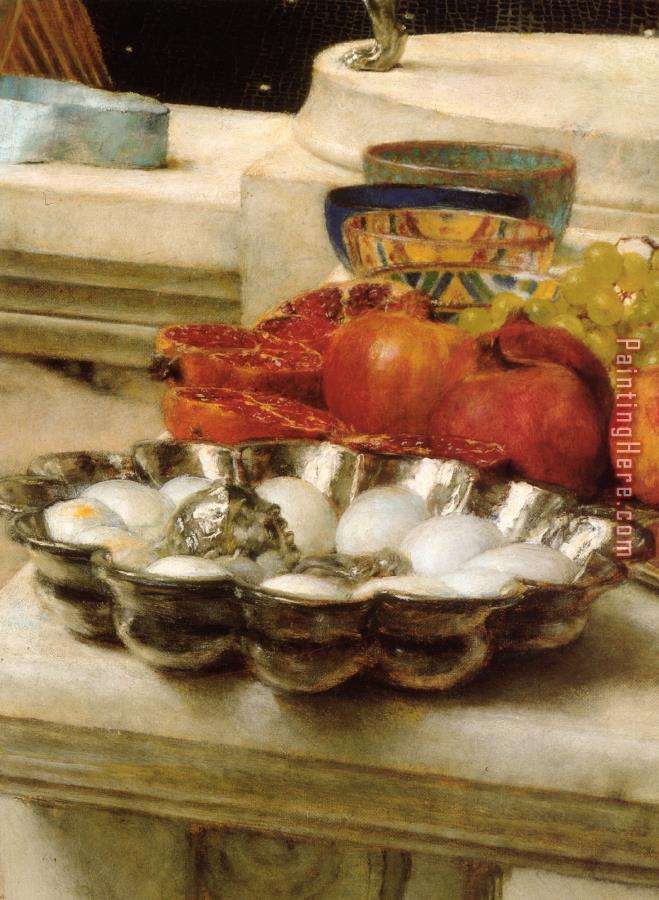 Sir Lawrence Alma-Tadema Preparation in The Coliseum Detail